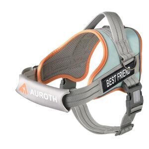 AUROTH Dog Harness No Pull Soft Padded Service Dog Vest Size Large